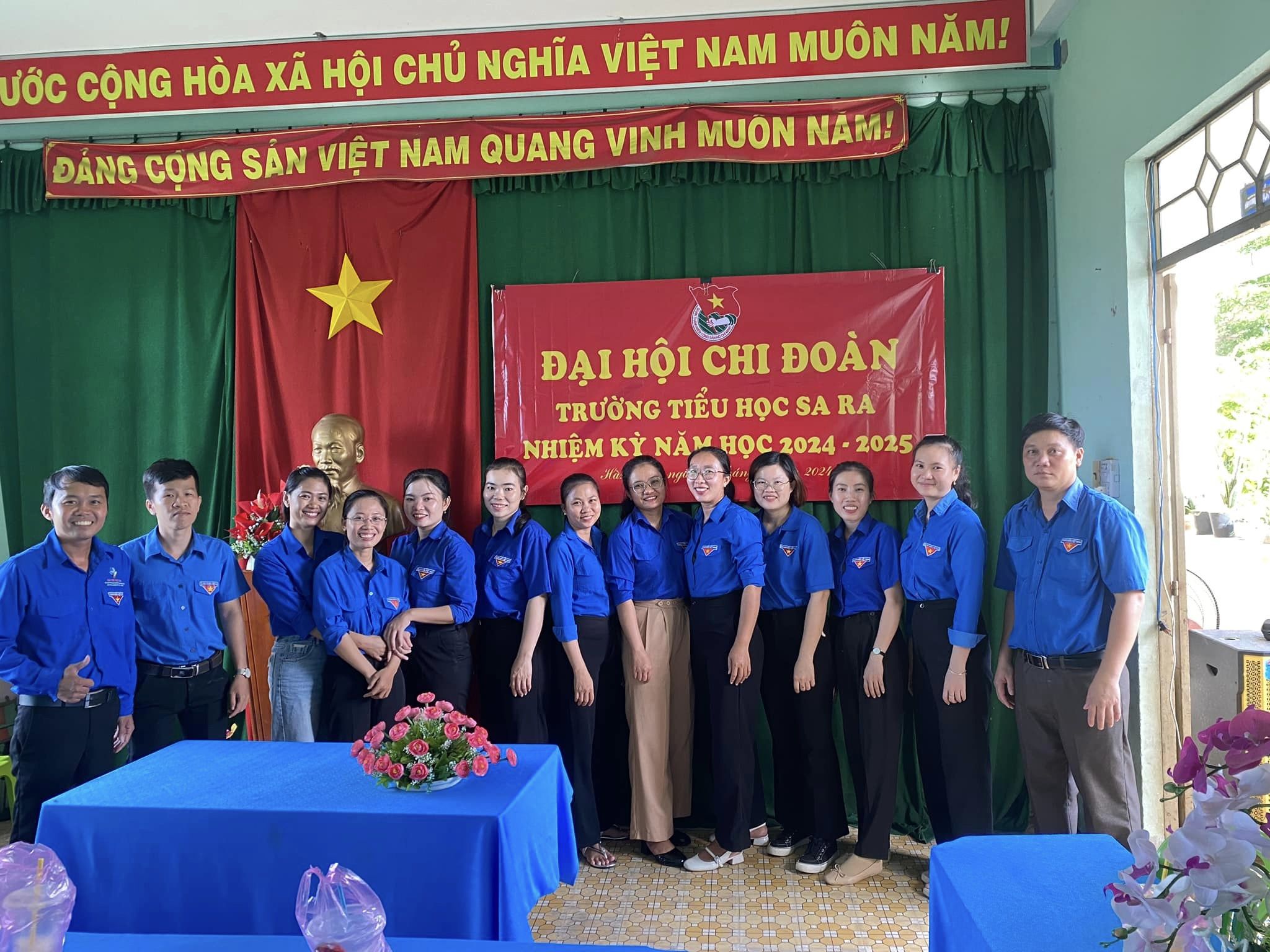 Đại hội chi đoàn năm học 2024 - 2025